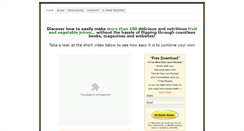 Desktop Screenshot of easyjuicerecipes.com